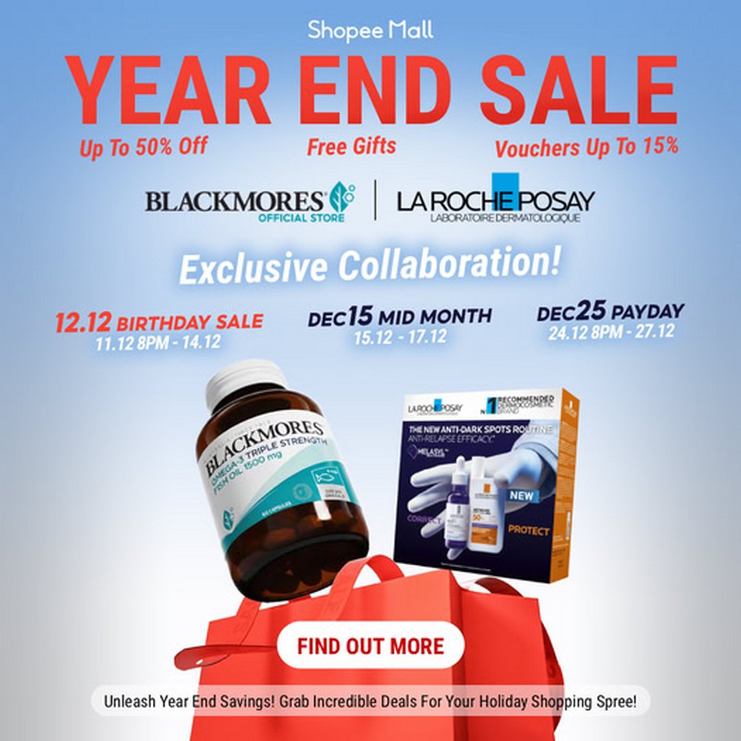 Shopee-Malaysia-Year-End-Sale 11-27 December 2025: Shopee Malaysia Year-End Sale: Enjoy Up To 50% Off, Free Gifts, Contests & Extra Savings