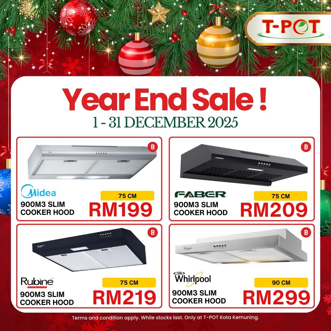 T-Pot-Malaysia-Year-End-Sale-2025-19 1-31 December 2025: T-Pot Malaysia: Year-End Sale 2025: Exclusive Deals on Electronics and Home Essentials