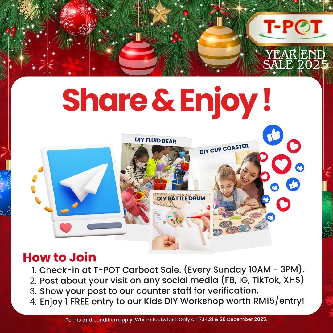 T-Pot-Malaysia-Year-End-Sale-2025-5 1-31 December 2025: T-Pot Malaysia: Year-End Sale 2025: Exclusive Deals on Electronics and Home Essentials