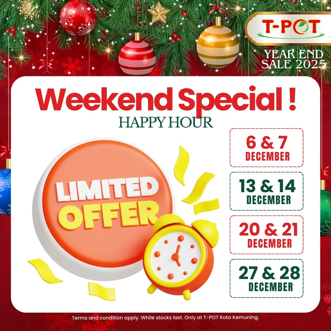 T-Pot-Malaysia-Year-End-Sale-2025-6 1-31 December 2025: T-Pot Malaysia: Year-End Sale 2025: Exclusive Deals on Electronics and Home Essentials