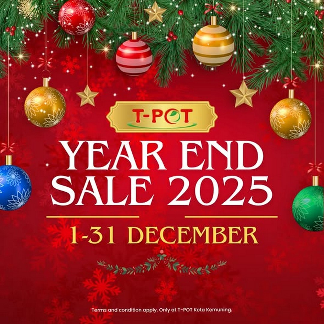 T-Pot-Malaysia-Year-End-Sale-2025 1-31 December 2025: T-Pot Malaysia: Year-End Sale 2025: Exclusive Deals on Electronics and Home Essentials