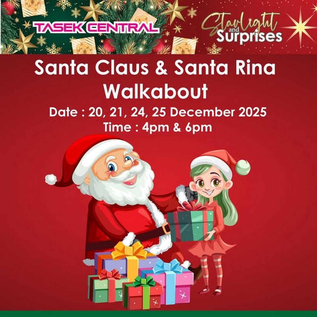 Tasek-Central-Christmas-Celebration-at-Tasek-Central-2 20-25 December 2025: Tasek Central: Christmas Celebration at Tasek Central: Festive Event with Freebies, Music and Entertainment