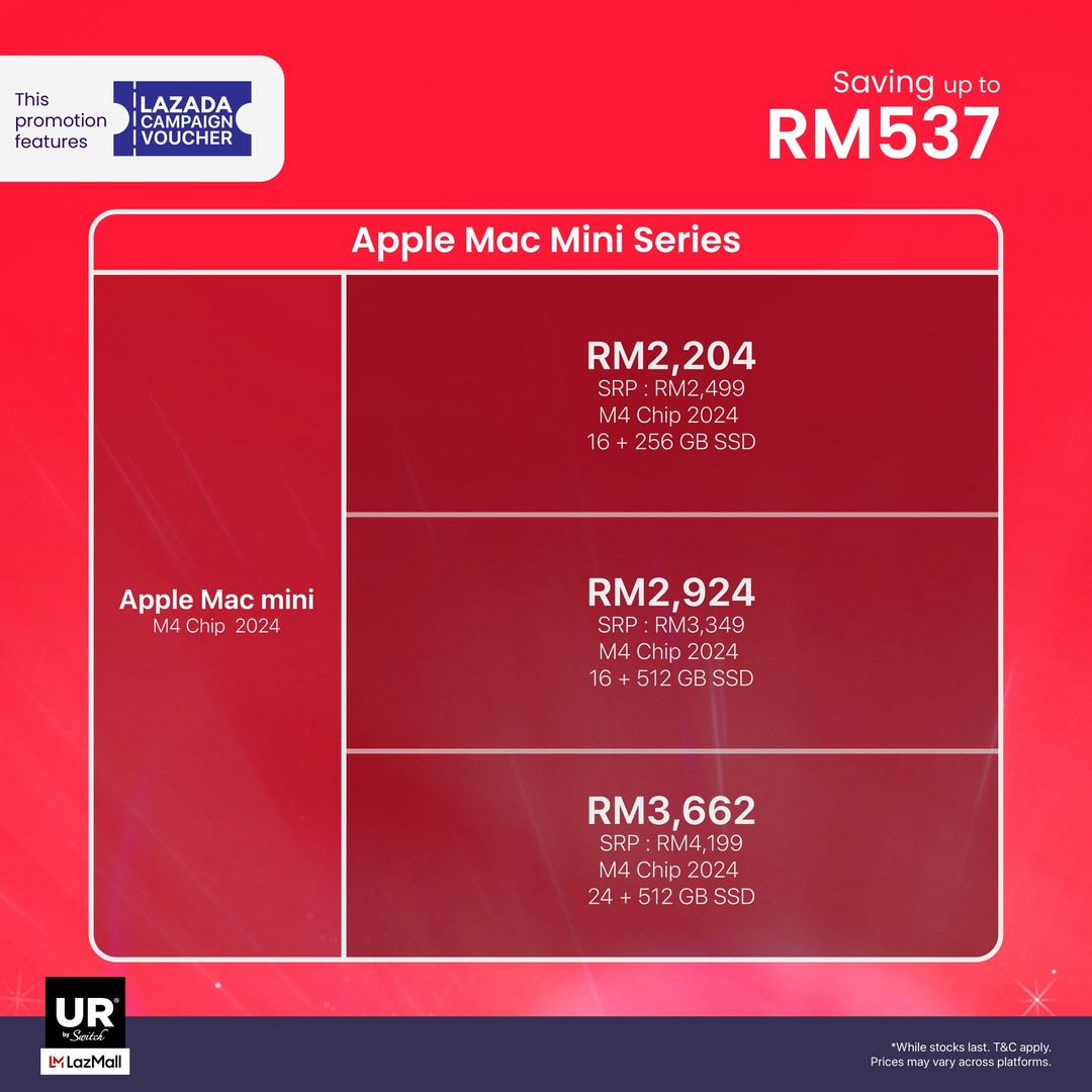 Urban-Republic-UR-by-Switch-x-Lazada-12.12-Sale-11 11-14 December 2025: Urban Republic: UR by Switch x Lazada 12.12 Sale: Exclusive Apple Deals