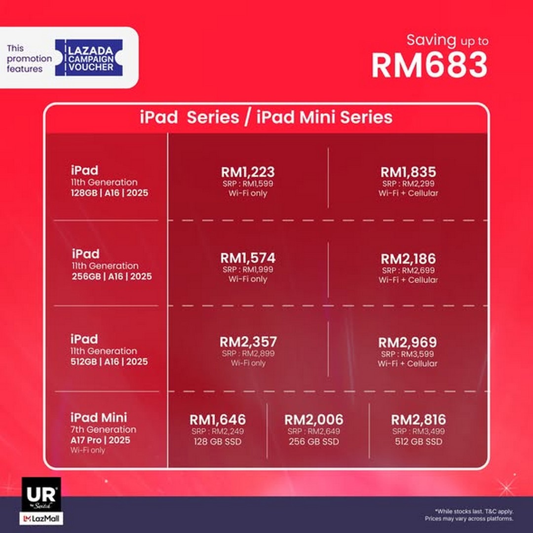 Urban-Republic-UR-by-Switch-x-Lazada-12.12-Sale-3 11-14 December 2025: Urban Republic: UR by Switch x Lazada 12.12 Sale: Exclusive Apple Deals