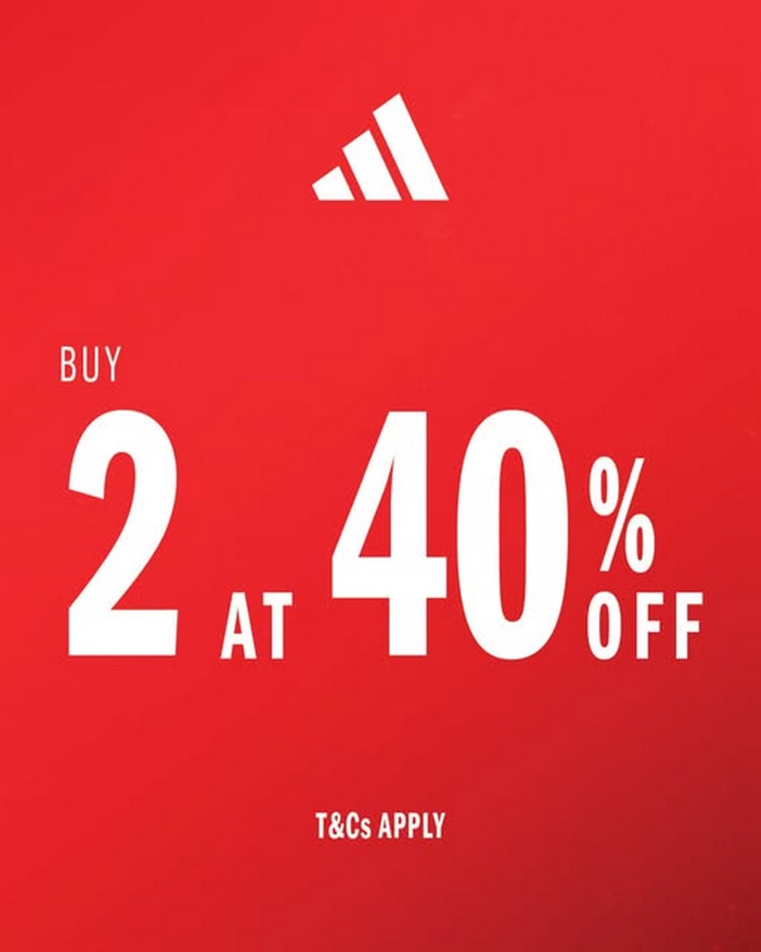 adidas-Outlet-Store-Special-Sale 4-8 December 2025: adidas Outlet Store: Special Sale with Up to 40% Off on Selected Items