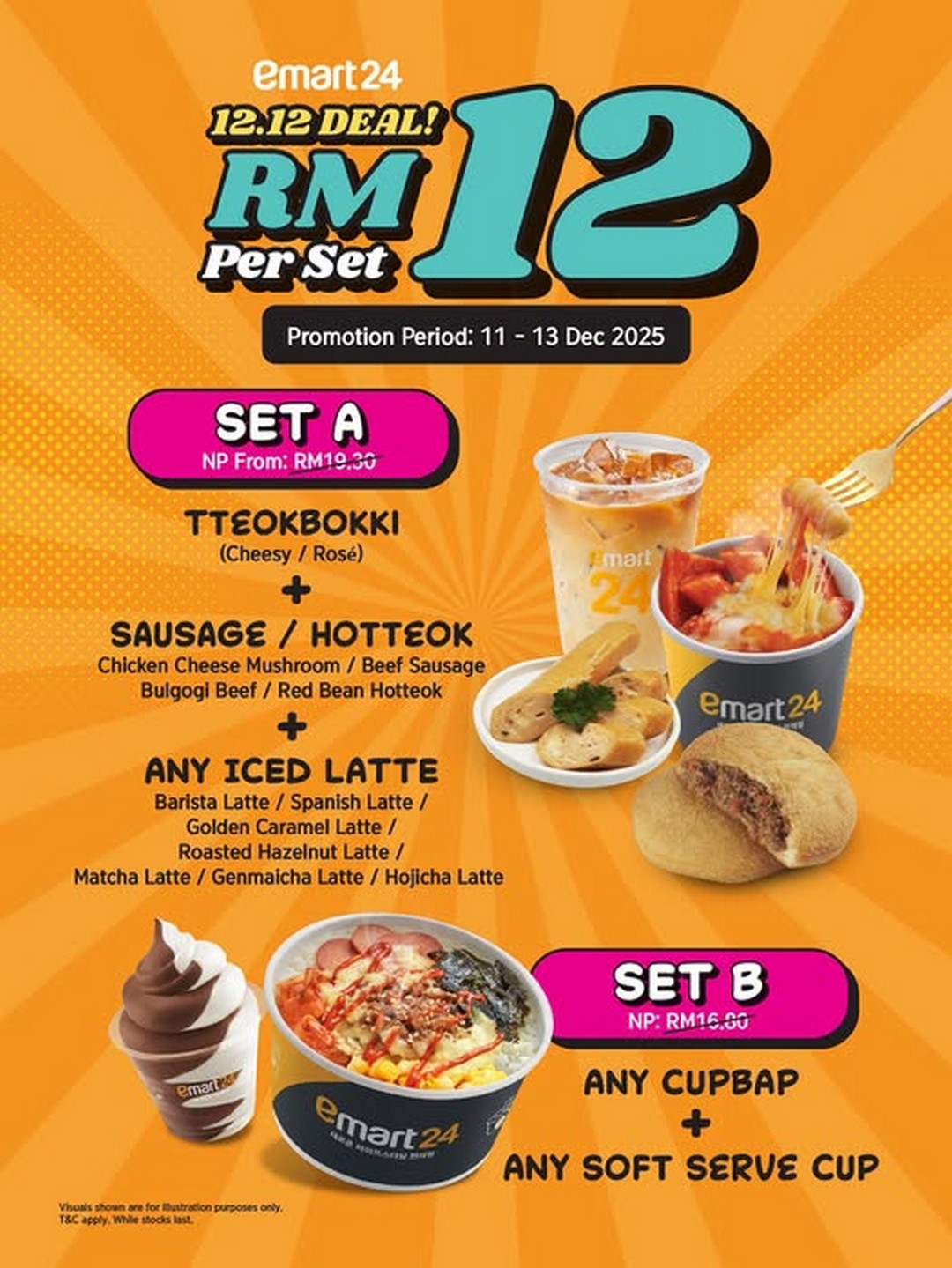 emart24-12.12-Deal-–-Set-A-or-Set-B-for-Only-RM12-Promotion 11-13 December 2025: emart24: 12.12 Deal – Set A or Set B for Only RM12 Promotion