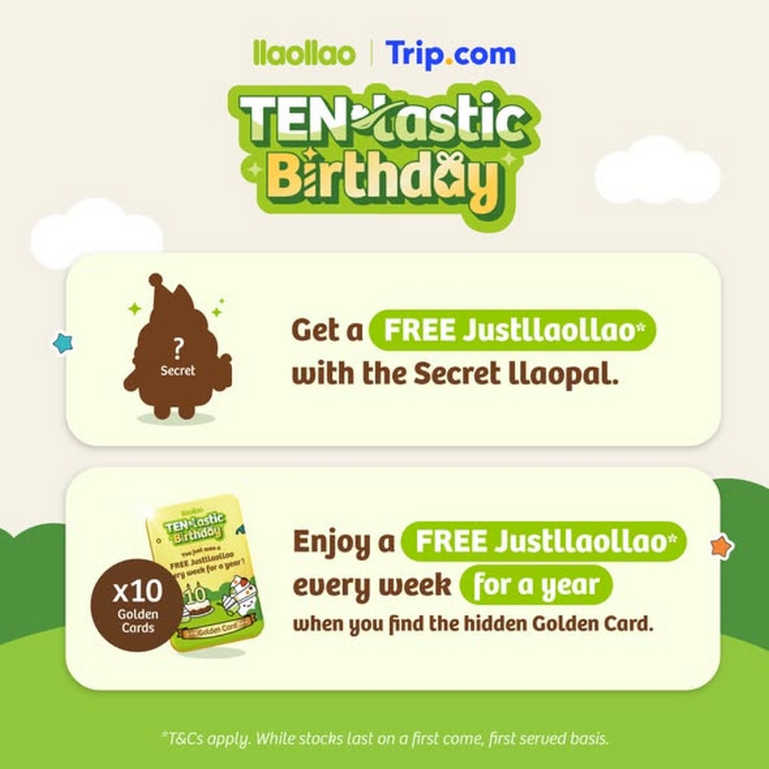 llaollao-Malaysia-TEN-tastic-Birthday-Series-Plushie-Blind-Box-Promotion-1 8-31 December 2025: llaollao Malaysia: TEN-tastic Birthday Series Plushie Blind Box Promotion