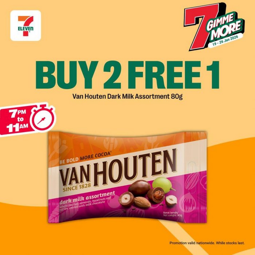 7-Eleven-7-Gimme-More-18 19-26 January 2026: 7-Eleven: 7 Gimme More – Buy 2 Free 1 Promotion on Snacks & Beverages