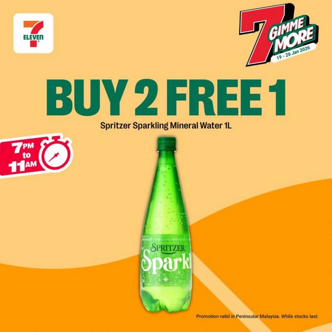 7-Eleven-7-Gimme-More-7 19-26 January 2026: 7-Eleven: 7 Gimme More – Buy 2 Free 1 Promotion on Snacks & Beverages