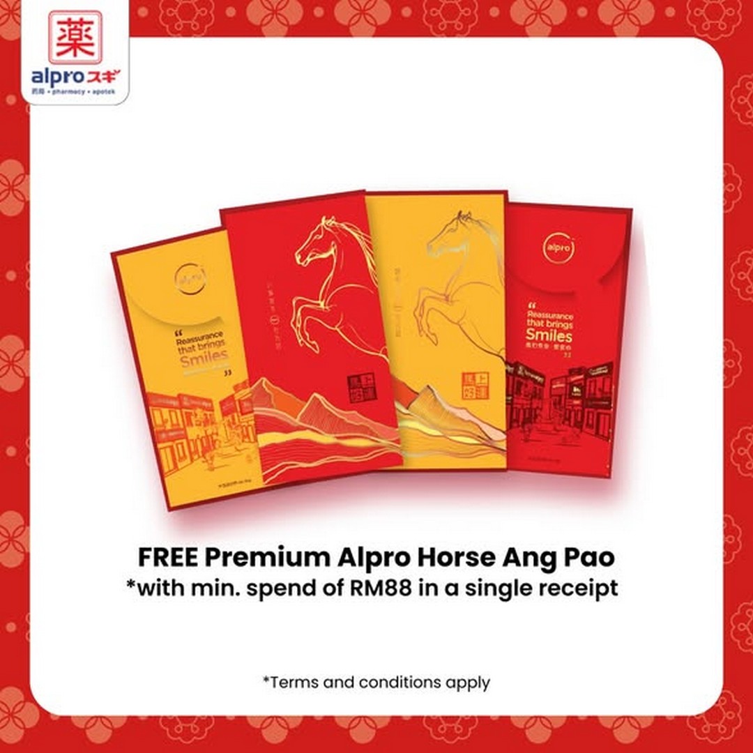 Alpro-Sugi-Pharmacy-Chinese-New-Year-Free-Gift-Promotion-1 19 January–1 March 2026: Alpro Sugi Pharmacy: Chinese New Year Free Gift Promotion at The Starling, Petaling Jaya
