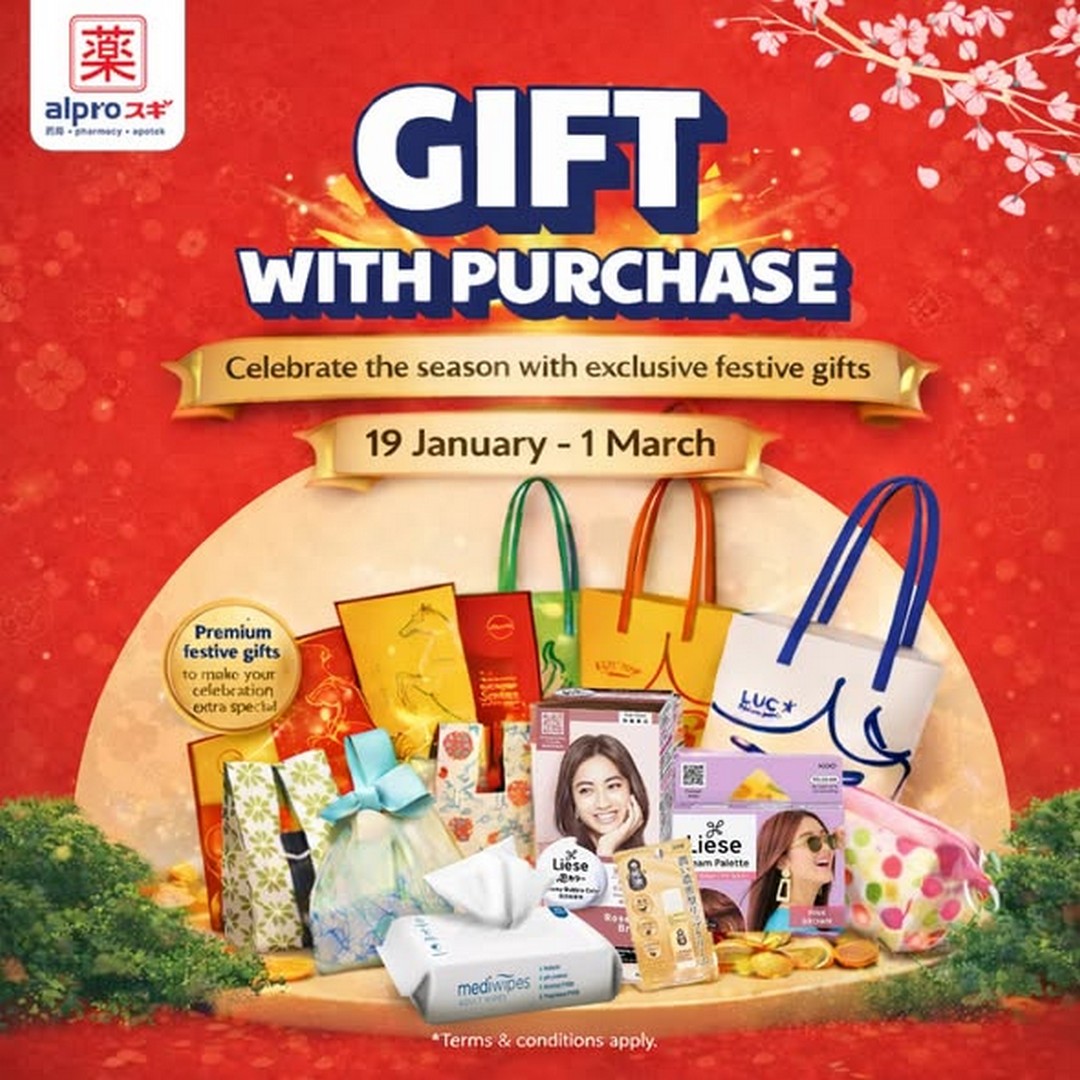 Alpro-Sugi-Pharmacy-Chinese-New-Year-Free-Gift-Promotion 19 January–1 March 2026: Alpro Sugi Pharmacy: Chinese New Year Free Gift Promotion at The Starling, Petaling Jaya