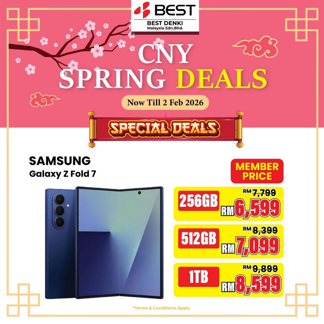 BEST-Denki-Malaysia-CNY-Spring-Deals-Promotion-at-1-Utama-4 Now till 2 February 2026: BEST Denki Malaysia CNY Spring Deals Promotion at 1 Utama – Exclusive ONECARD Rewards, Up to RM500 Discounts on Home Appliances