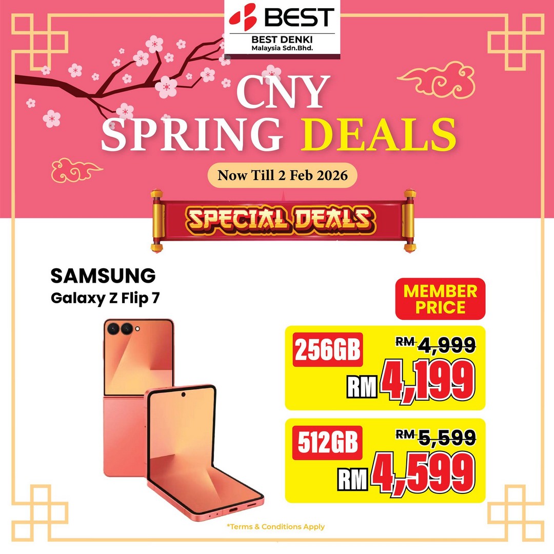 BEST-Denki-Malaysia-CNY-Spring-Deals-Promotion-at-1-Utama-5 Now till 2 February 2026: BEST Denki Malaysia CNY Spring Deals Promotion at 1 Utama – Exclusive ONECARD Rewards, Up to RM500 Discounts on Home Appliances