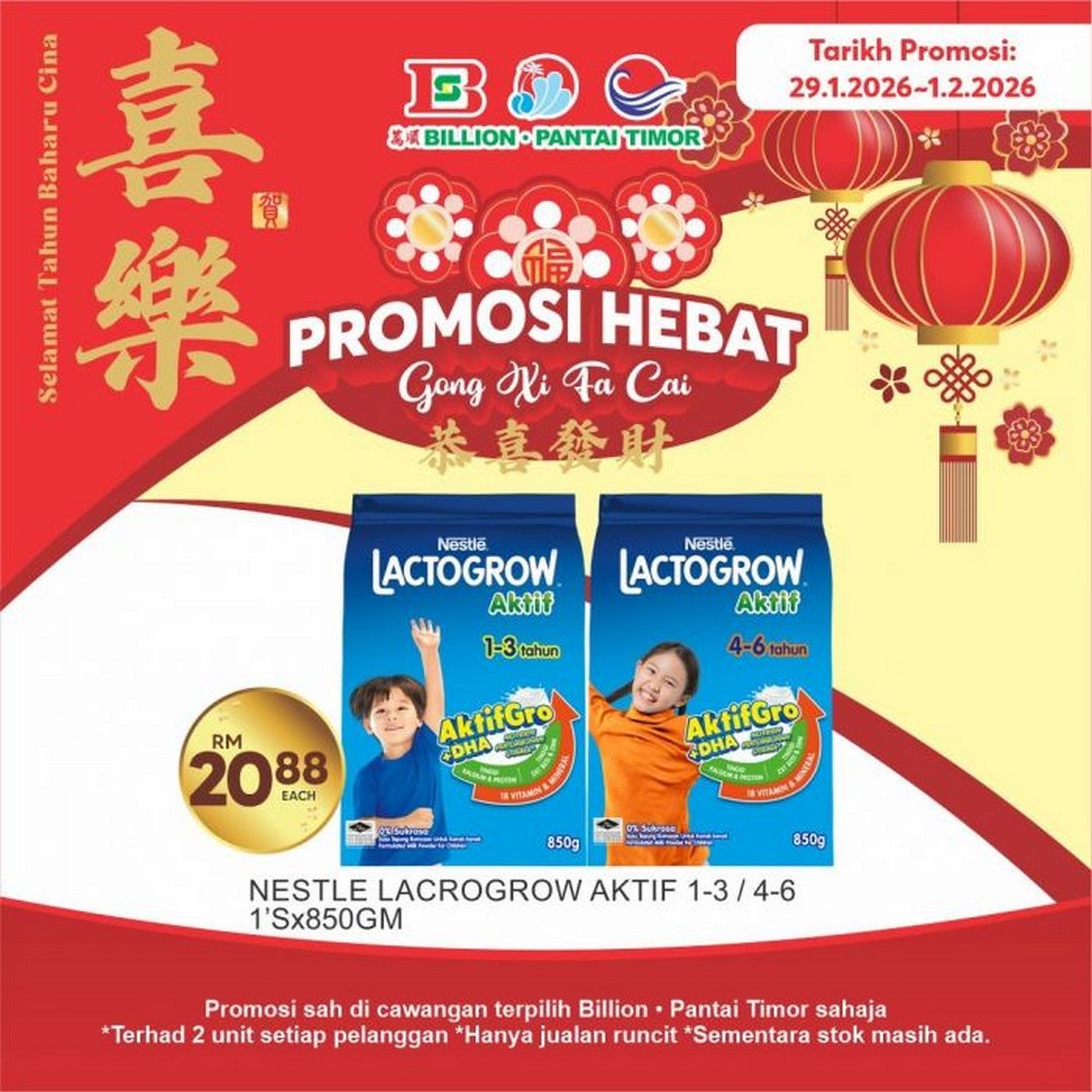 Billion-Pantai-Timor-Nestle-CNY-Promotion-2-1 29 January-1 February 2026: Billion & Pantai Timor: Nestle CNY Promotion: KitKat, Maggi & Festive Pantry Deals