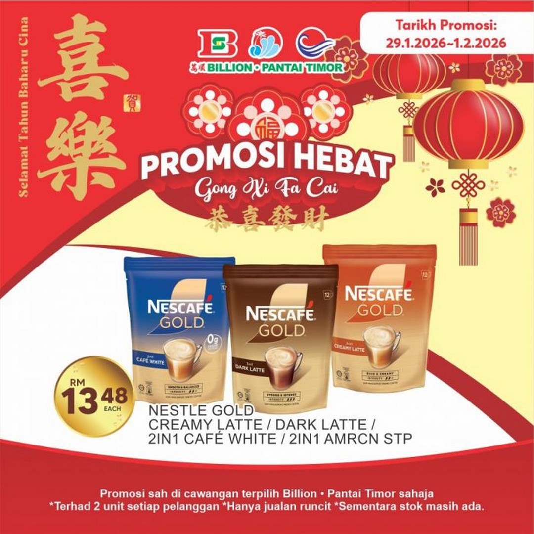 Billion-Pantai-Timor-Nestle-CNY-Promotion-3-1 29 January-1 February 2026: Billion & Pantai Timor: Nestle CNY Promotion: KitKat, Maggi & Festive Pantry Deals