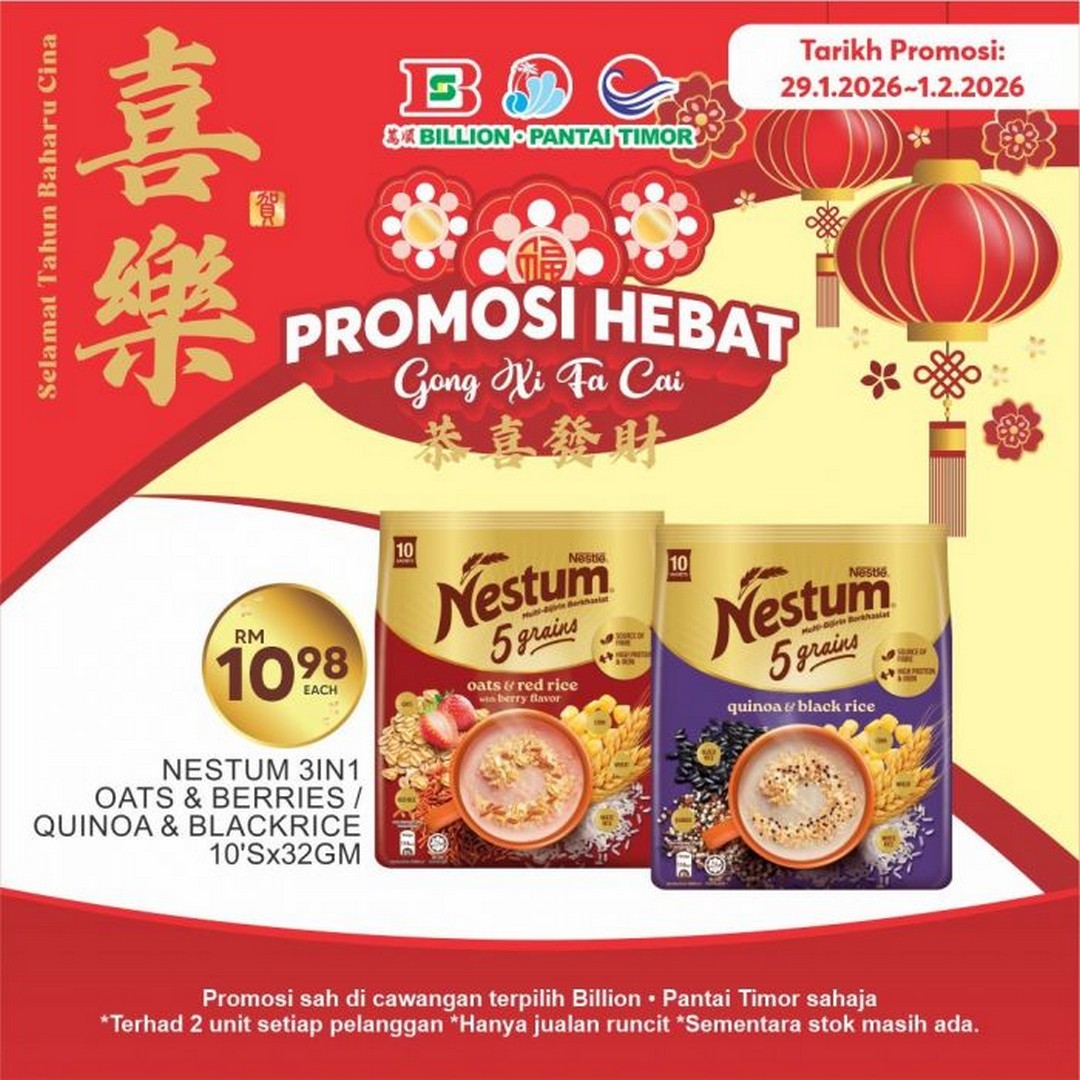 Billion-Pantai-Timor-Nestle-CNY-Promotion-4-1 29 January-1 February 2026: Billion & Pantai Timor: Nestle CNY Promotion: KitKat, Maggi & Festive Pantry Deals