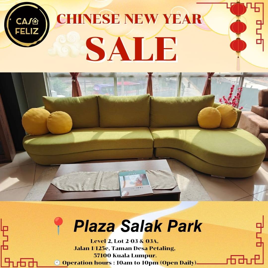 Casa-Feliz-Chinese-New-Year-Furniture-Promotion-22 21 January 2026 onwards: Casa Feliz Chinese New Year Furniture Promotion at Multiple Klang Valley Locations – Refresh Your Home with Festive Furniture Deals (10am–10pm)