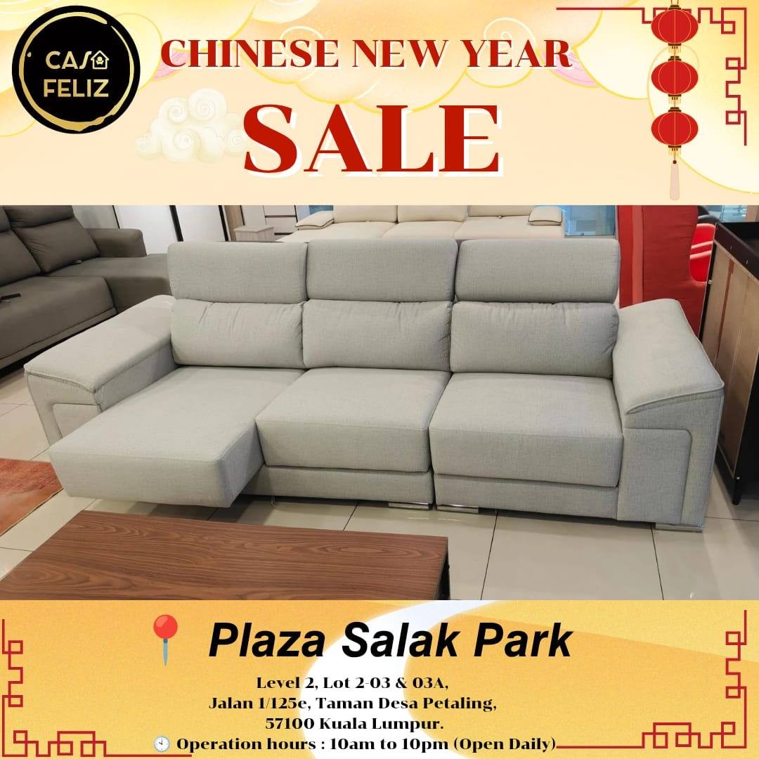 Casa-Feliz-Chinese-New-Year-Furniture-Promotion-24 21 January 2026 onwards: Casa Feliz Chinese New Year Furniture Promotion at Multiple Klang Valley Locations – Refresh Your Home with Festive Furniture Deals (10am–10pm)