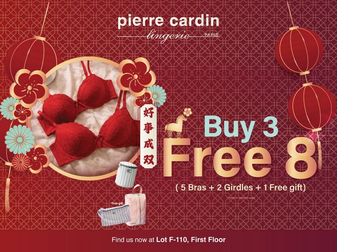 Chinese-New-Year-Lingerie-Promotion-at-The-Starling 15 January–28 February 2026: Chinese New Year Lingerie Promotion at The Starling – Buy 3 Free 8 CNY Sale with Bras, Girdles and Free Gift in Malaysia
