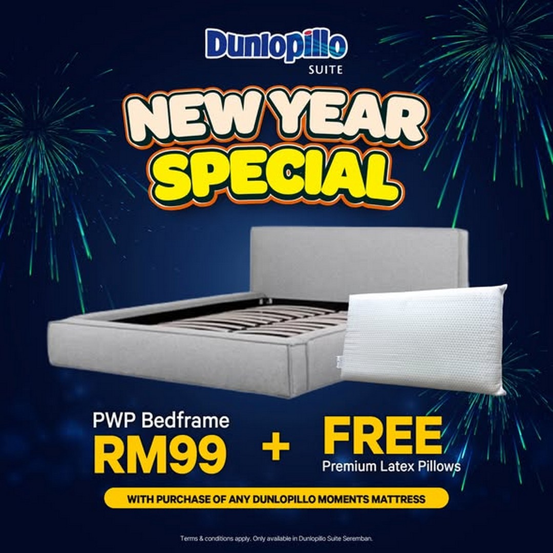 Dunlopillo-Malaysia-New-Year-Mattress-Deals-Promotions-3 6 January 2026 onwards: Dunlopillo Malaysia: New Year Mattress Deals & Promotions