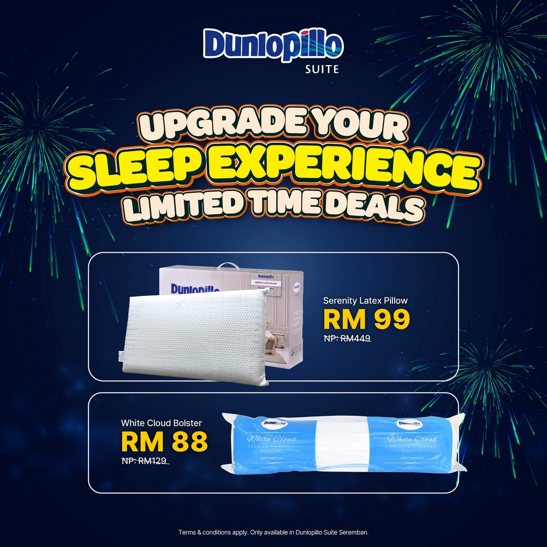 Dunlopillo-Malaysia-New-Year-Mattress-Deals-Promotions-7 6 January 2026 onwards: Dunlopillo Malaysia: New Year Mattress Deals & Promotions