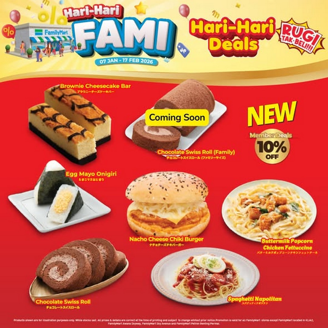 FamilyMart-Malaysia-New-Year-Member-Deals-3 7 January–17 February 2026: FamilyMart Malaysia: New Year Member Deals on Fresh Meals, Snacks & Desserts Promotion