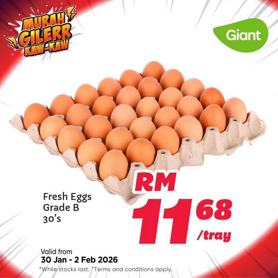 Giant-Malaysia-Murah-Gilerr-Kaw-Kaw-Savings-Sale-3 30 January–2 February 2026: Giant Malaysia: Murah Gilerr Kaw-Kaw Savings Sale with Fresh Market & CNY Special Buys at Selected Outlets