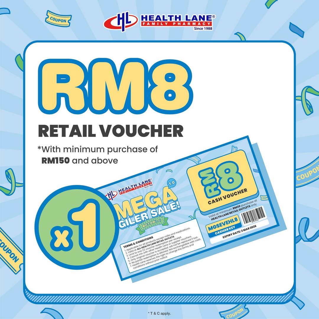 Health-Lane-Family-Pharmacy-Mega-Giler-Sale-1.0-Health-Beauty-4 3-6 February 2026: Health Lane Family Pharmacy: Mega Giler Sale 1.0 Health & Beauty Promotion at PJ33 Mall