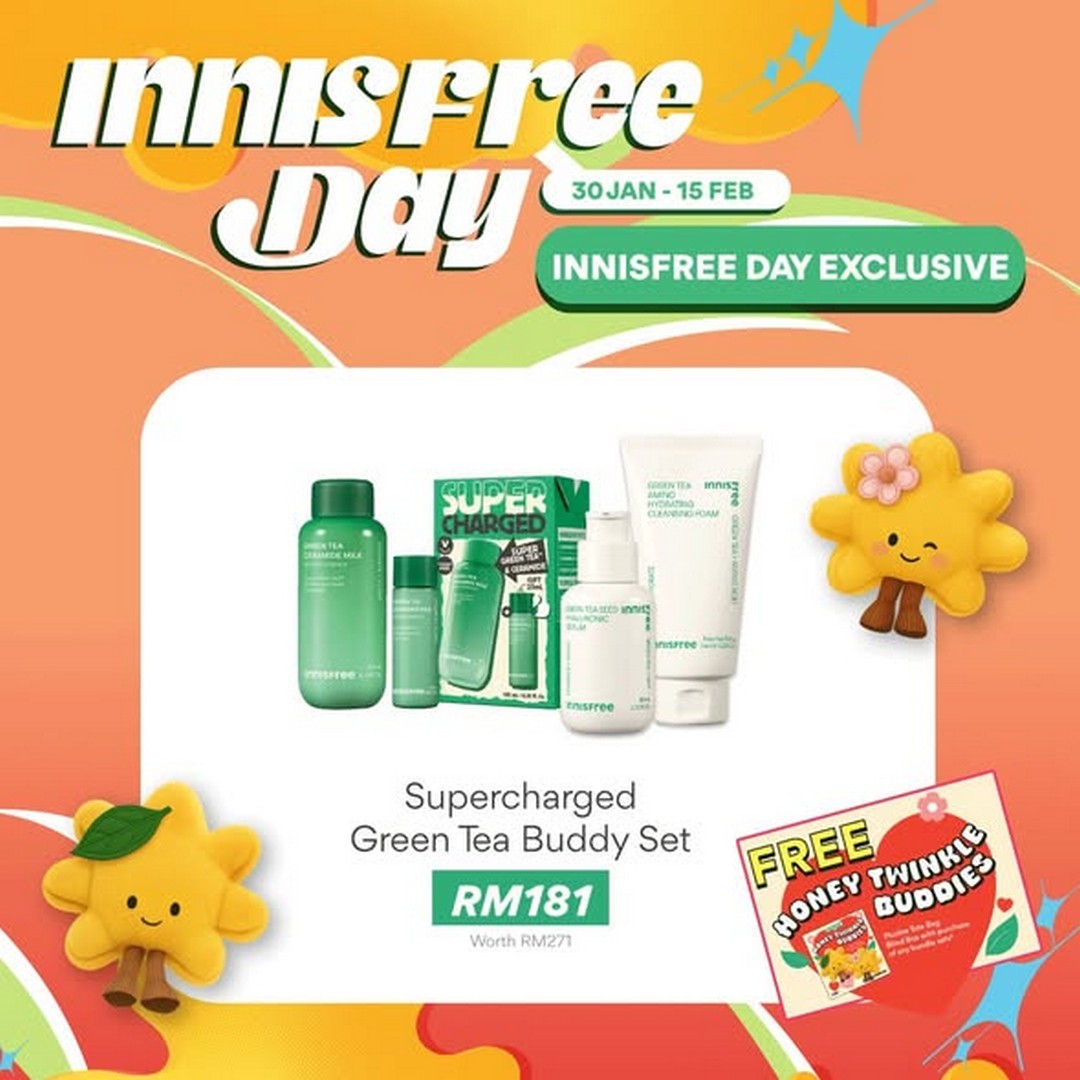 INNISFREE-Malaysia-Storewide-Sale-2 30 January–15 February 2026: INNISFREE Malaysia: Storewide Sale with Up to 20% Off, VIP Gifts & Limited-Edition Bundles