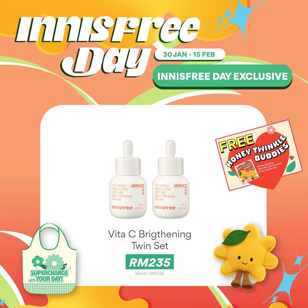 INNISFREE-Malaysia-Storewide-Sale-5 30 January–15 February 2026: INNISFREE Malaysia: Storewide Sale with Up to 20% Off, VIP Gifts & Limited-Edition Bundles