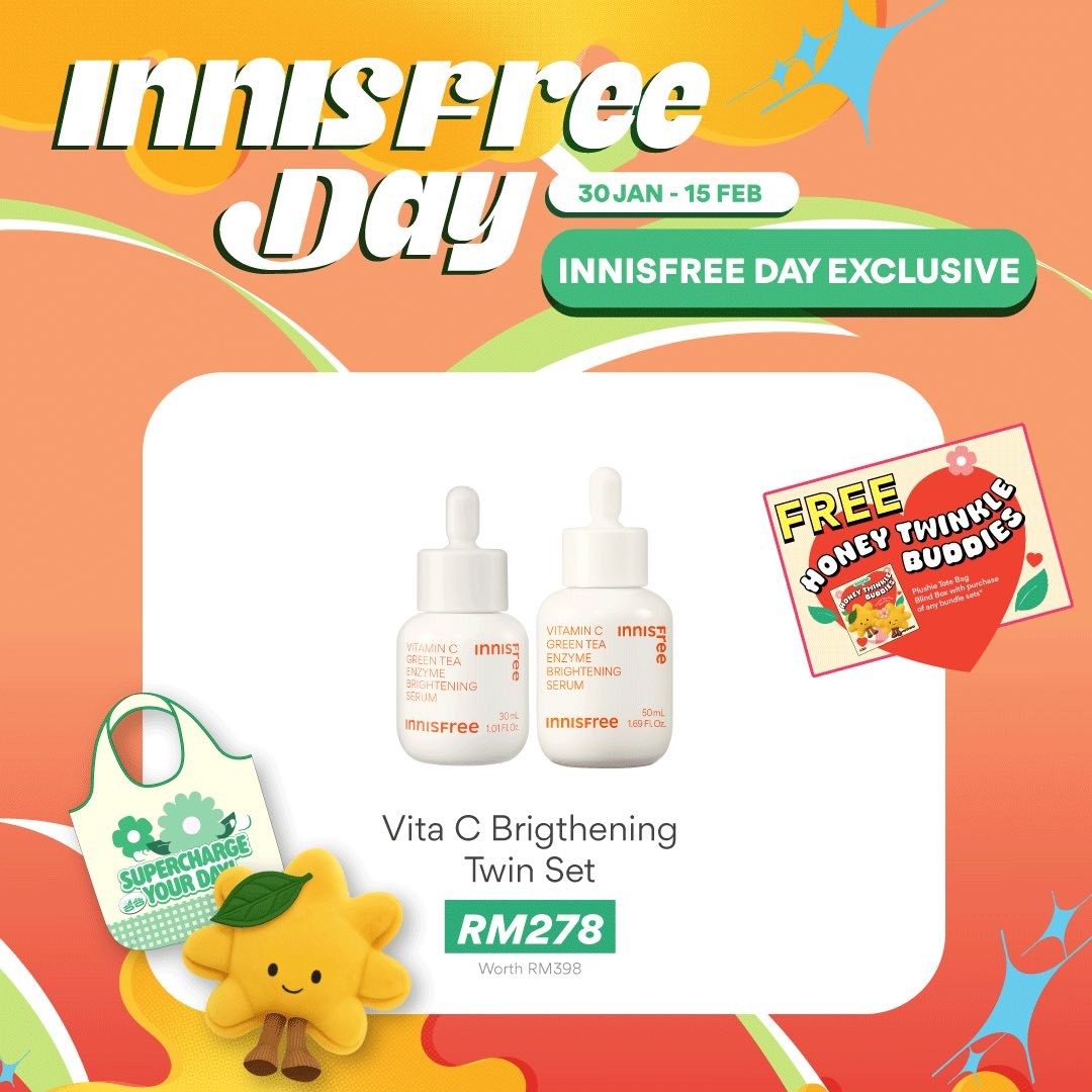 INNISFREE-Malaysia-Storewide-Sale-6 30 January–15 February 2026: INNISFREE Malaysia: Storewide Sale with Up to 20% Off, VIP Gifts & Limited-Edition Bundles