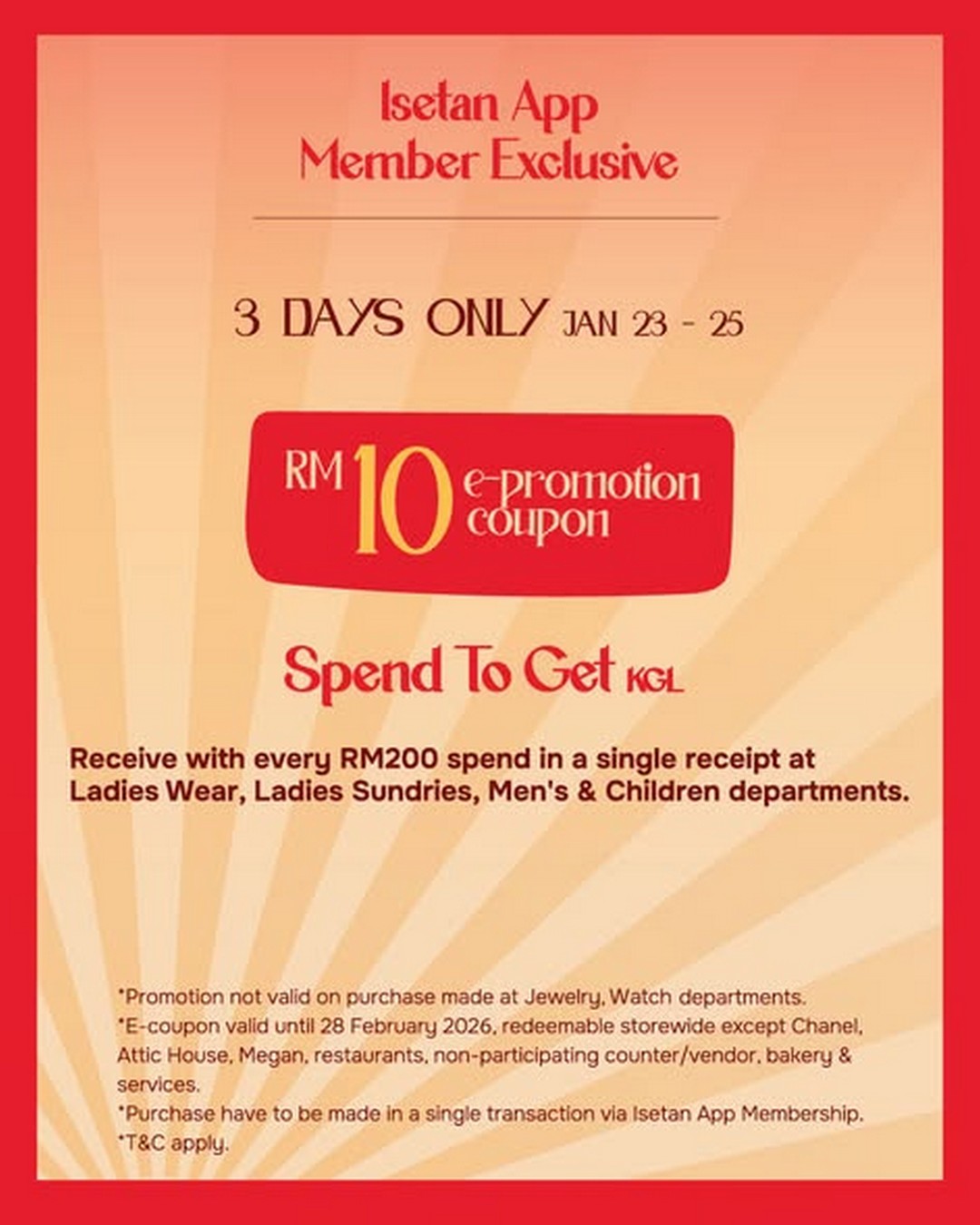 Isetan-Kuala-Lumpur-Celebrate-Chinese-New-Year-with-Prosperity-Style-Perks-1 23-29 January 2026: Isetan Kuala Lumpur: Celebrate Chinese New Year with Prosperity & Style Perks Promotion