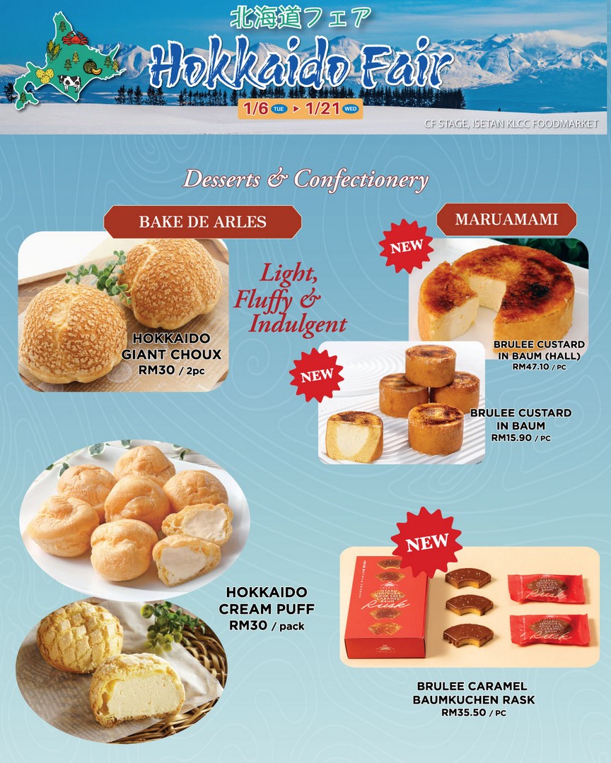 Isetan-Kuala-Lumpur-Hokkaido-Fair-2026-4 6-21 January 2026: Isetan Kuala Lumpur: Hokkaido Fair 2026: Limited-Time Food Promotion at CF Foodmarket