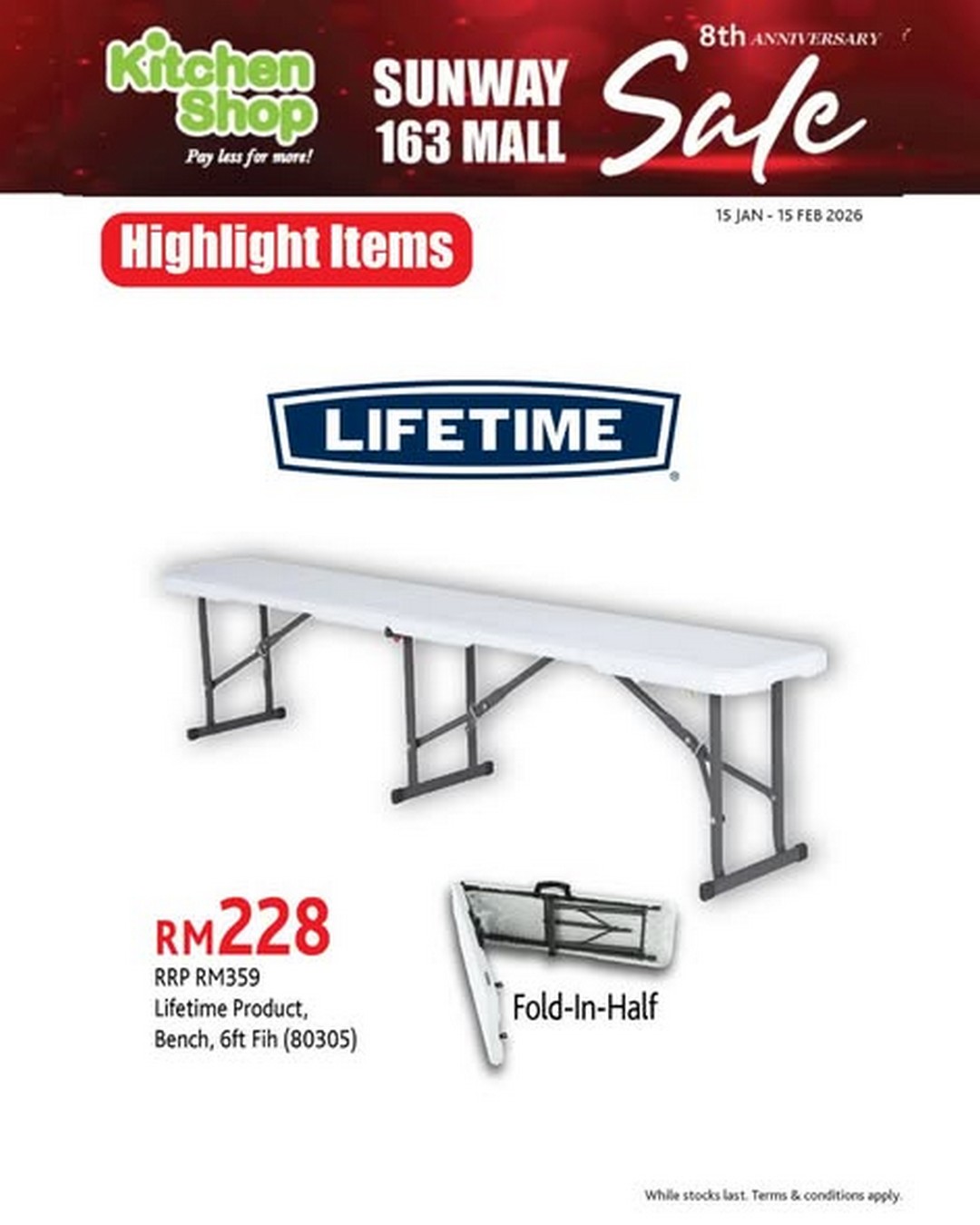 Kitchen-Shop-Anniversary-Sale-at-Sunway-163-Mall-3 Now till 15 February 2026: Kitchen Shop Anniversary Sale at Sunway 163 Mall – Up to 50% OFF on Premium Home & Kitchen Essentials