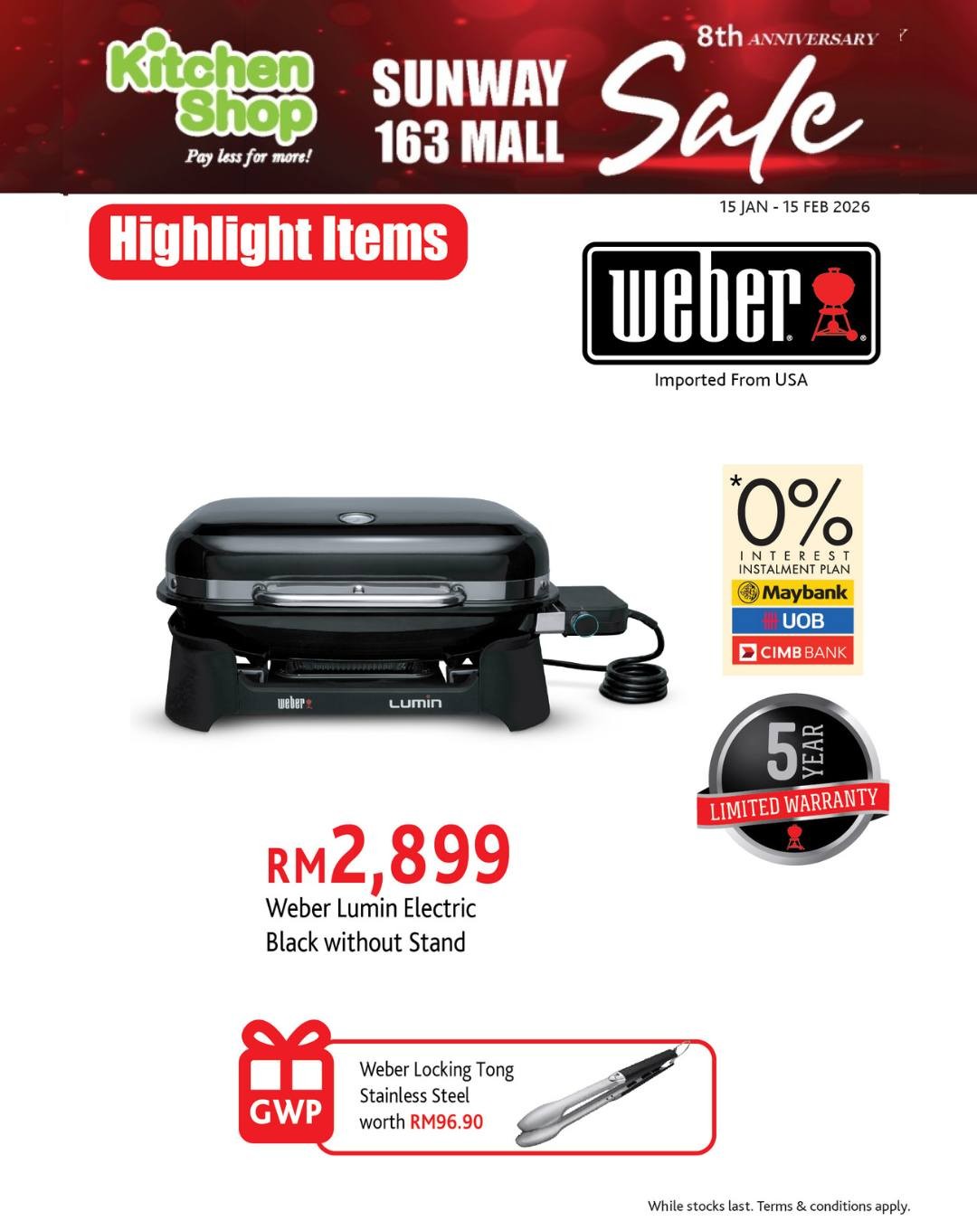 Kitchen-Shop-Anniversary-Sale-at-Sunway-163-Mall-6 Now till 15 February 2026: Kitchen Shop Anniversary Sale at Sunway 163 Mall – Up to 50% OFF on Premium Home & Kitchen Essentials