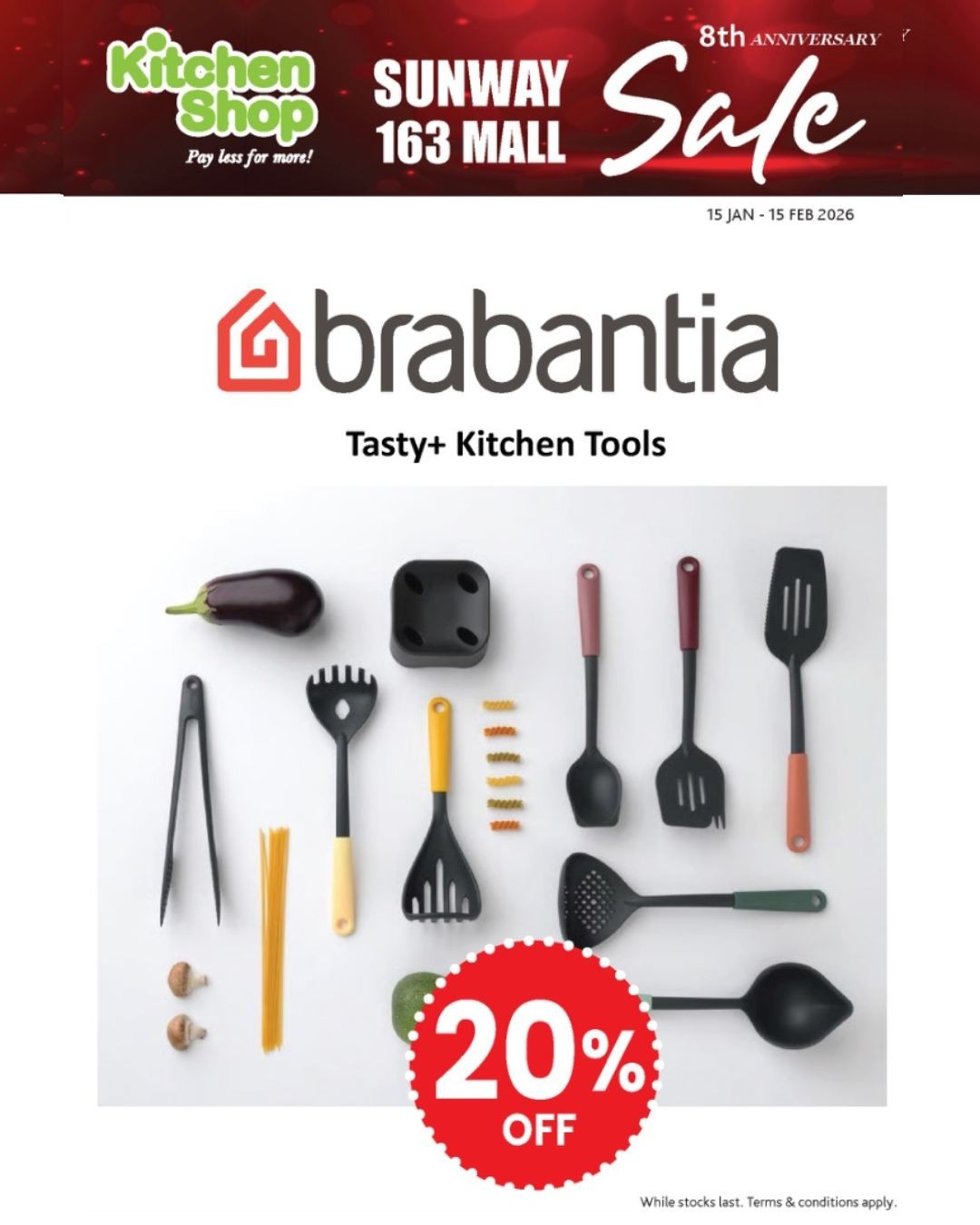 Kitchen-Shop-Anniversary-Sale-at-Sunway-163-Mall-8 Now till 15 February 2026: Kitchen Shop Anniversary Sale at Sunway 163 Mall – Up to 50% OFF on Premium Home & Kitchen Essentials