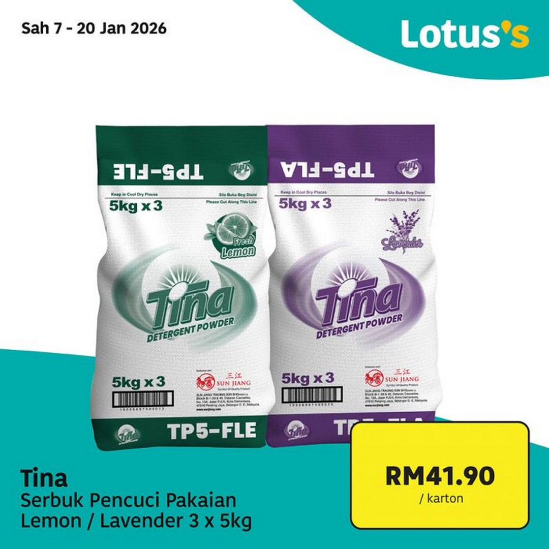 Lotuss-Malaysia-Beli-Lebih-Untung-Lebih-Deals-15 7-20 January 2026: Lotus’s Malaysia: Beli Lebih Untung Lebih Deals: Buy More, Save More Promotion on Groceries, Essentials, and Business Stock