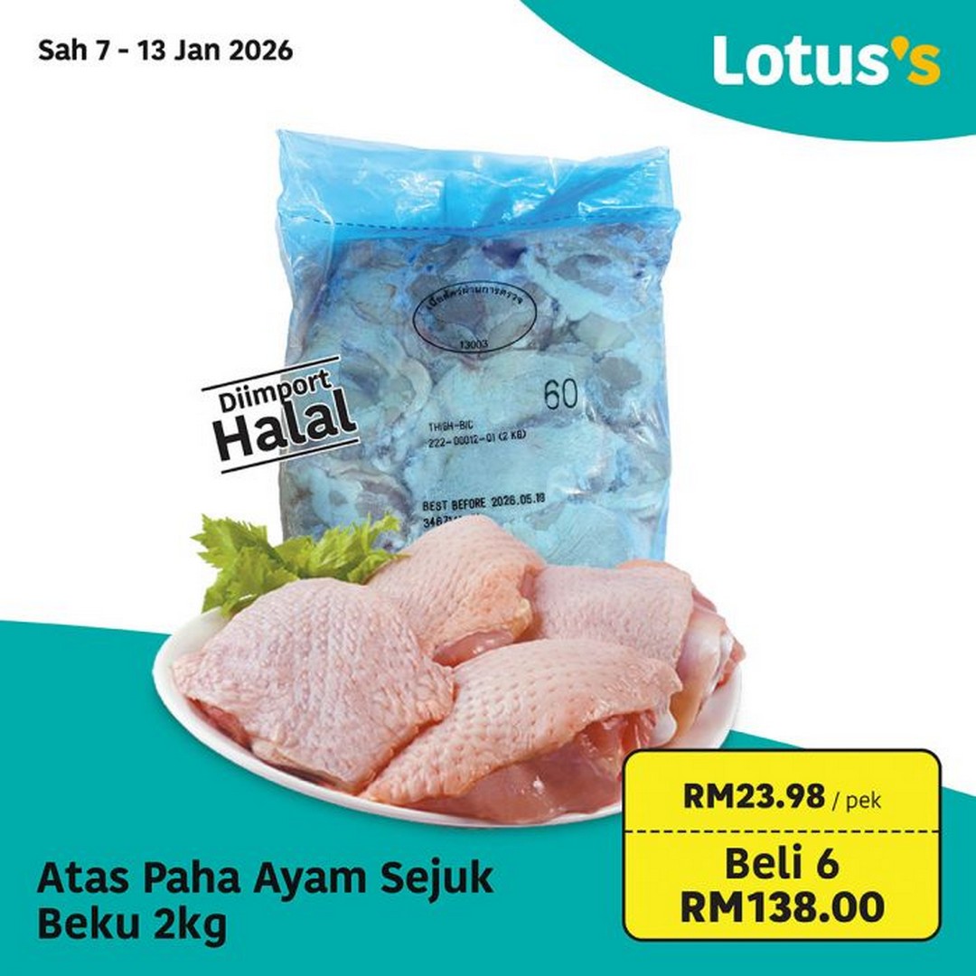 Lotuss-Malaysia-Beli-Lebih-Untung-Lebih-Deals-2 7-20 January 2026: Lotus’s Malaysia: Beli Lebih Untung Lebih Deals: Buy More, Save More Promotion on Groceries, Essentials, and Business Stock