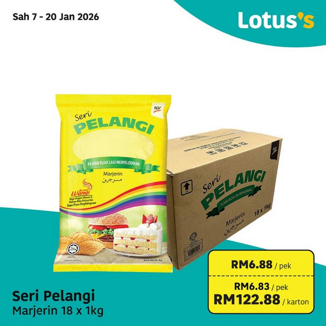 Lotuss-Malaysia-Beli-Lebih-Untung-Lebih-Deals-9 7-20 January 2026: Lotus’s Malaysia: Beli Lebih Untung Lebih Deals: Buy More, Save More Promotion on Groceries, Essentials, and Business Stock