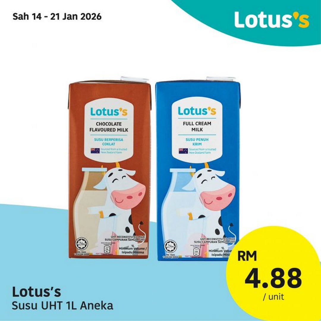 Lotuss-Malaysia-Fresh-Items-Groceries-Deals-14 14-21 January 2026: Lotus’s Malaysia: Fresh Items & Groceries Deals: Save Big on Pantry Staples, Fresh Seafood, and Household Essentials