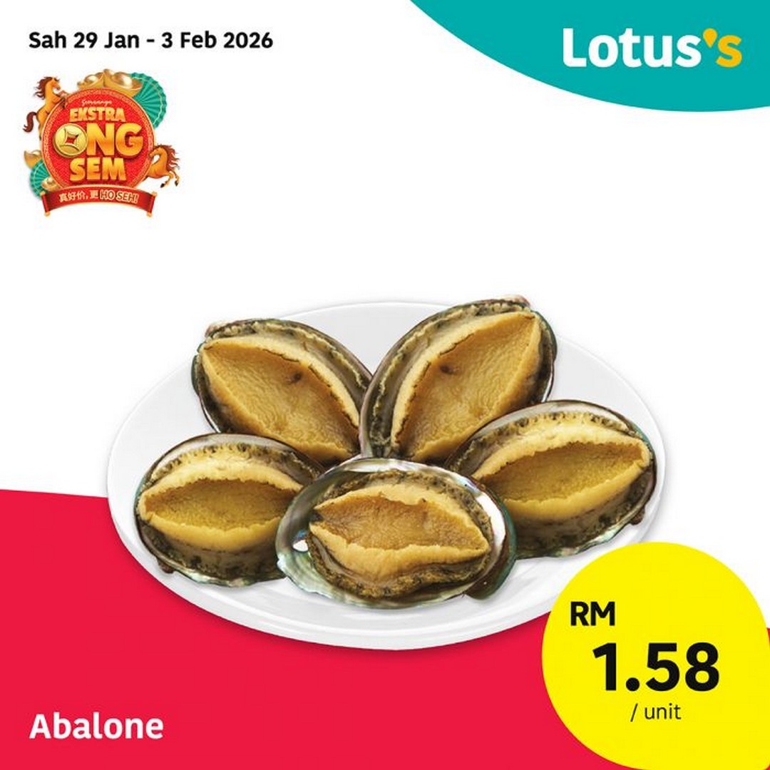 Lotuss-Malaysia-Fresh-Seafood-Deals-for-Chinese-New-Year-1 29 January–3 February 2026: Lotus’s Malaysia: Fresh Seafood Deals for Chinese New Year Promotion