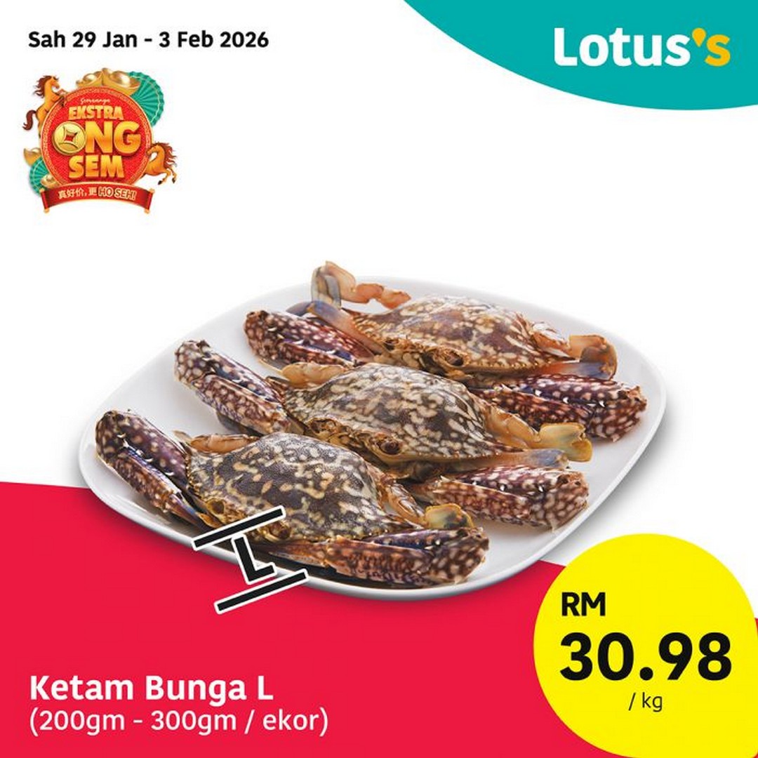 Lotuss-Malaysia-Fresh-Seafood-Deals-for-Chinese-New-Year-9 29 January–3 February 2026: Lotus’s Malaysia: Fresh Seafood Deals for Chinese New Year Promotion