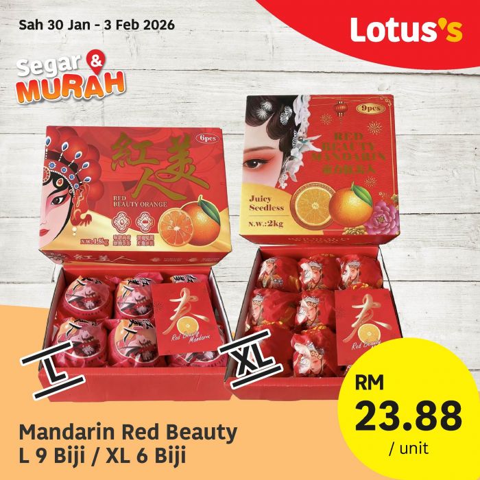 Lotuss-Malaysia-Segar-Murah-Fresh-Food-Promotion-16 30 January–4 February 2026: Lotus’s Malaysia: Segar & Murah Fresh Food Promotion with Poultry, Seafood, Fruits and Vegetables at Wallet-Friendly Prices