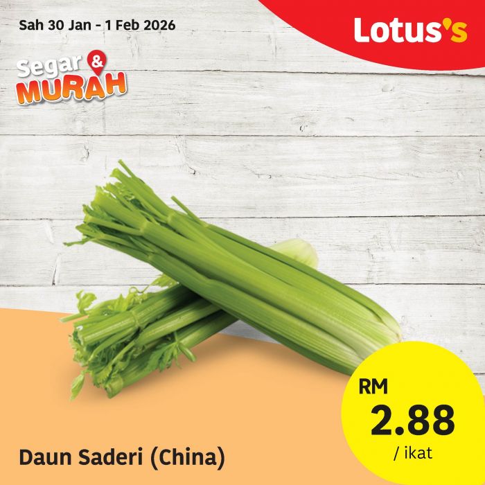 Lotuss-Malaysia-Segar-Murah-Fresh-Food-Promotion-7 30 January–4 February 2026: Lotus’s Malaysia: Segar & Murah Fresh Food Promotion with Poultry, Seafood, Fruits and Vegetables at Wallet-Friendly Prices