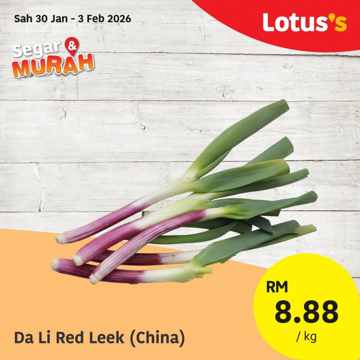 Lotuss-Malaysia-Segar-Murah-Fresh-Food-Promotion-8 30 January–4 February 2026: Lotus’s Malaysia: Segar & Murah Fresh Food Promotion with Poultry, Seafood, Fruits and Vegetables at Wallet-Friendly Prices