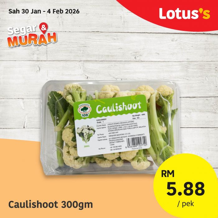 Lotuss-Malaysia-Segar-Murah-Fresh-Food-Promotion-9 30 January–4 February 2026: Lotus’s Malaysia: Segar & Murah Fresh Food Promotion with Poultry, Seafood, Fruits and Vegetables at Wallet-Friendly Prices