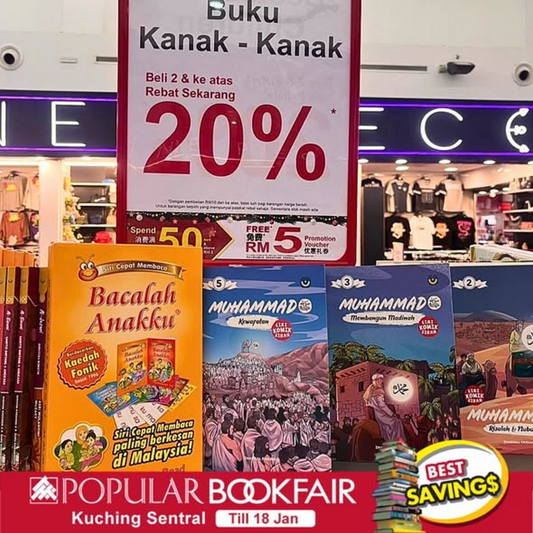 POPULAR-Book-Exciting-Bookfair-Back-to-School-Promotions-2 Now till 18 January 2026: POPULAR Book: Exciting Bookfair & Back-to-School Promotions at Kuching Sentral
