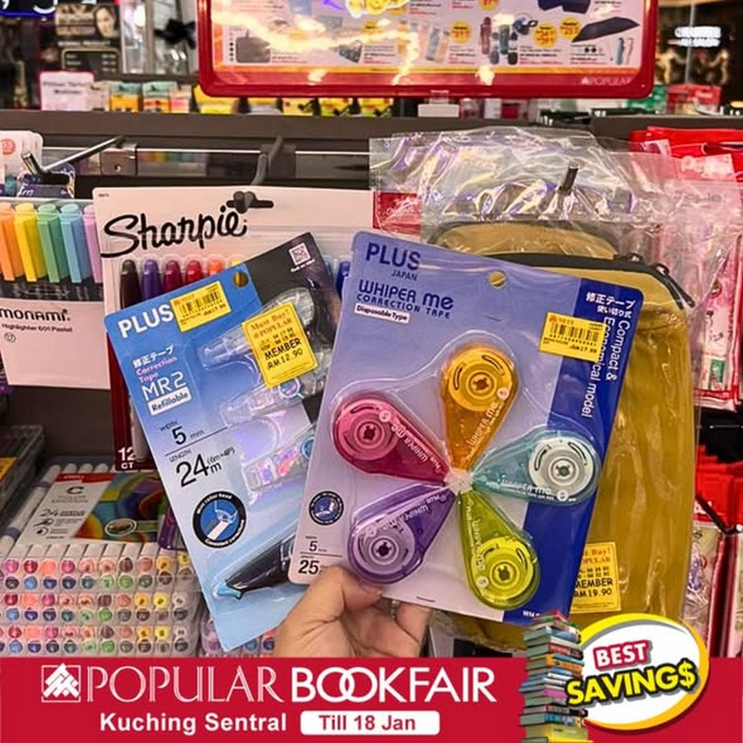 POPULAR-Book-Exciting-Bookfair-Back-to-School-Promotions-3 Now till 18 January 2026: POPULAR Book: Exciting Bookfair & Back-to-School Promotions at Kuching Sentral