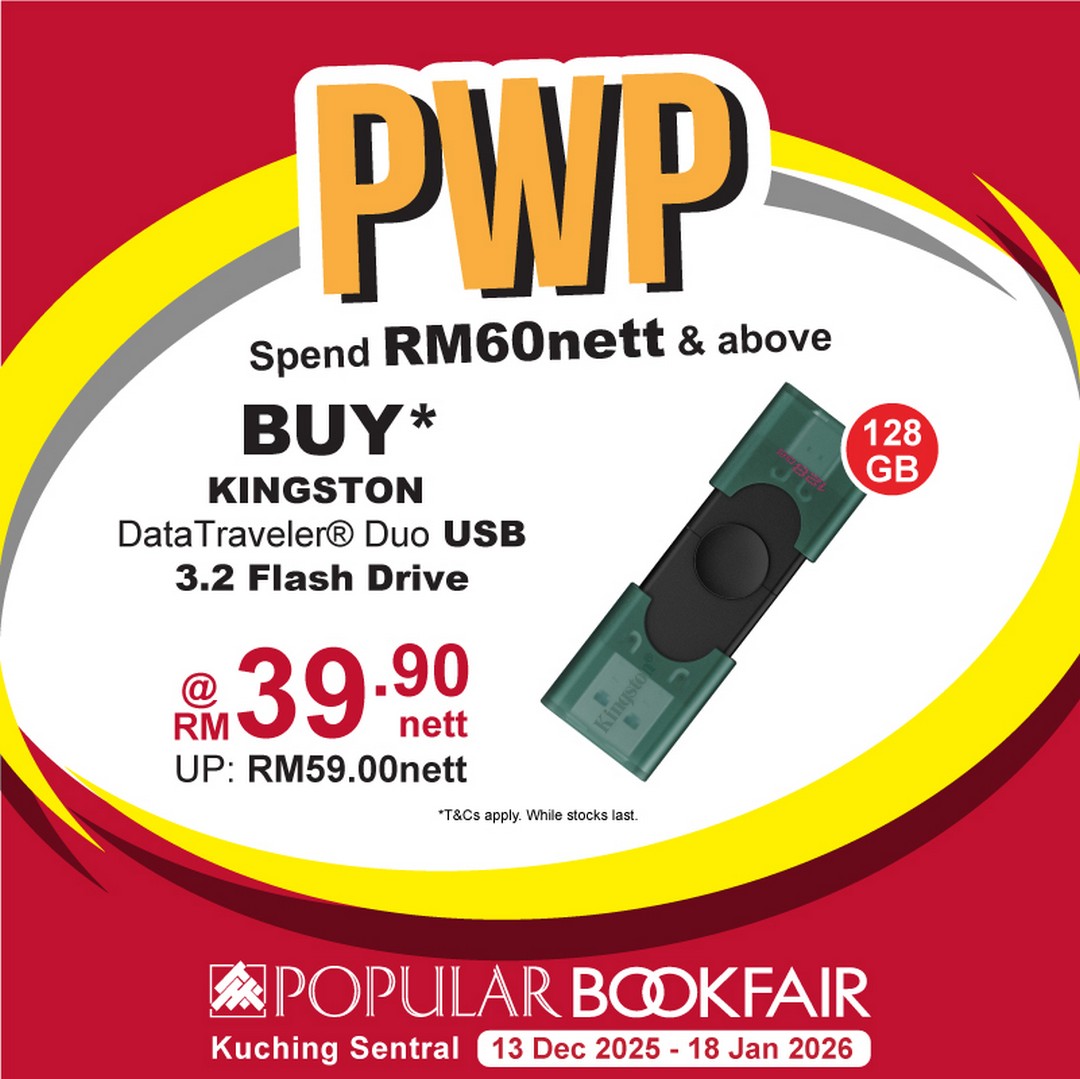 POPULAR-Book-Exciting-Bookfair-Back-to-School-Promotions-7 Now till 18 January 2026: POPULAR Book: Exciting Bookfair & Back-to-School Promotions at Kuching Sentral