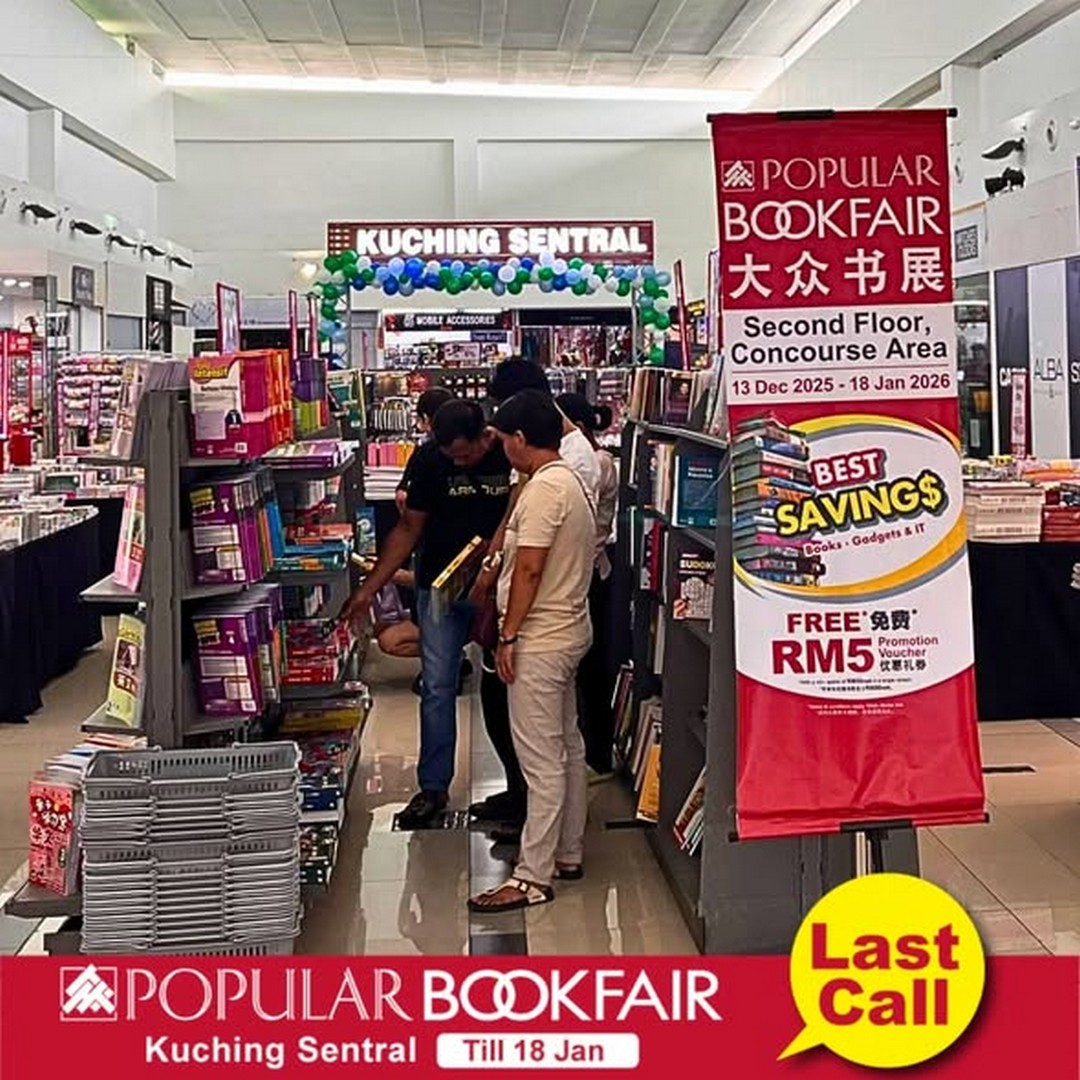 POPULAR-Book-Exciting-Bookfair-Back-to-School-Promotions Now till 18 January 2026: POPULAR Book: Exciting Bookfair & Back-to-School Promotions at Kuching Sentral
